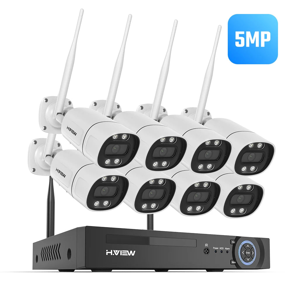 Sistema de vigilancia H.VIEW 5MP