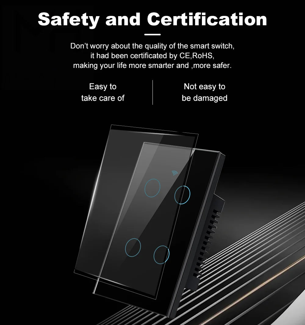 Interruptor Inteligente Tuya WiFi Touch