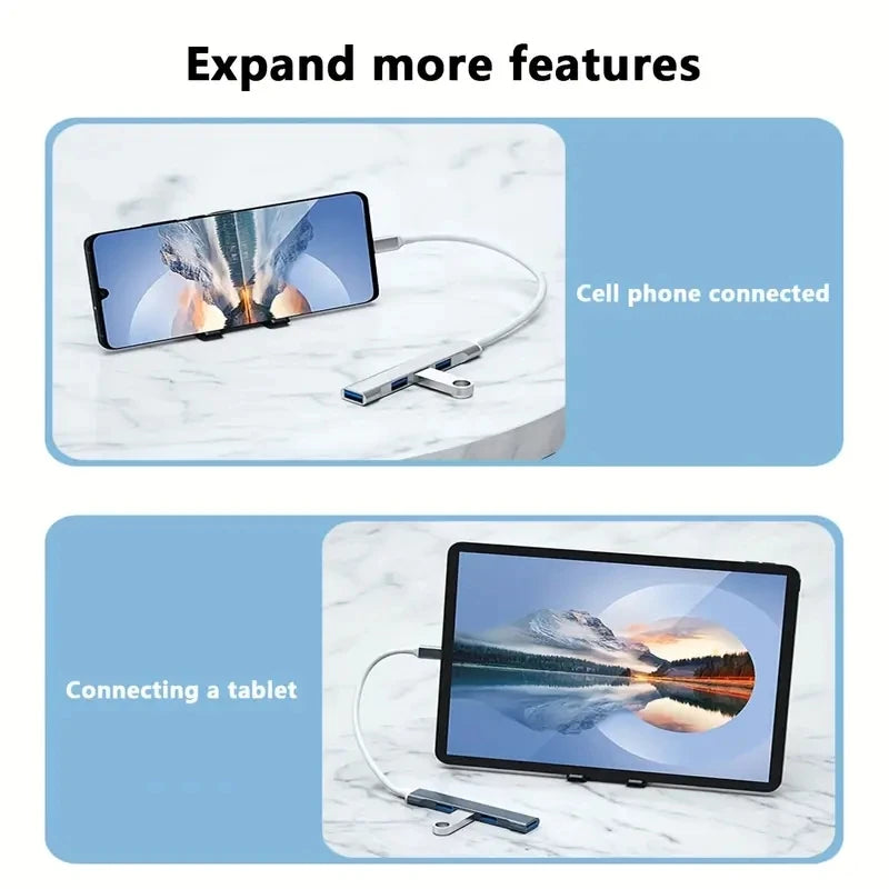 Multi hub USB C HUB 3.0 Extender