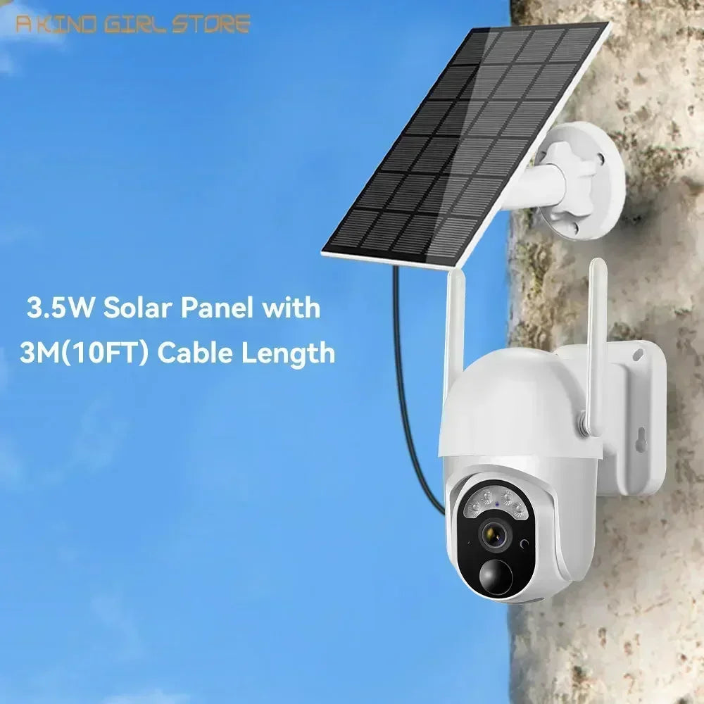 Tuya Smart 3MP 3.5W Solar 7800mAh Battery