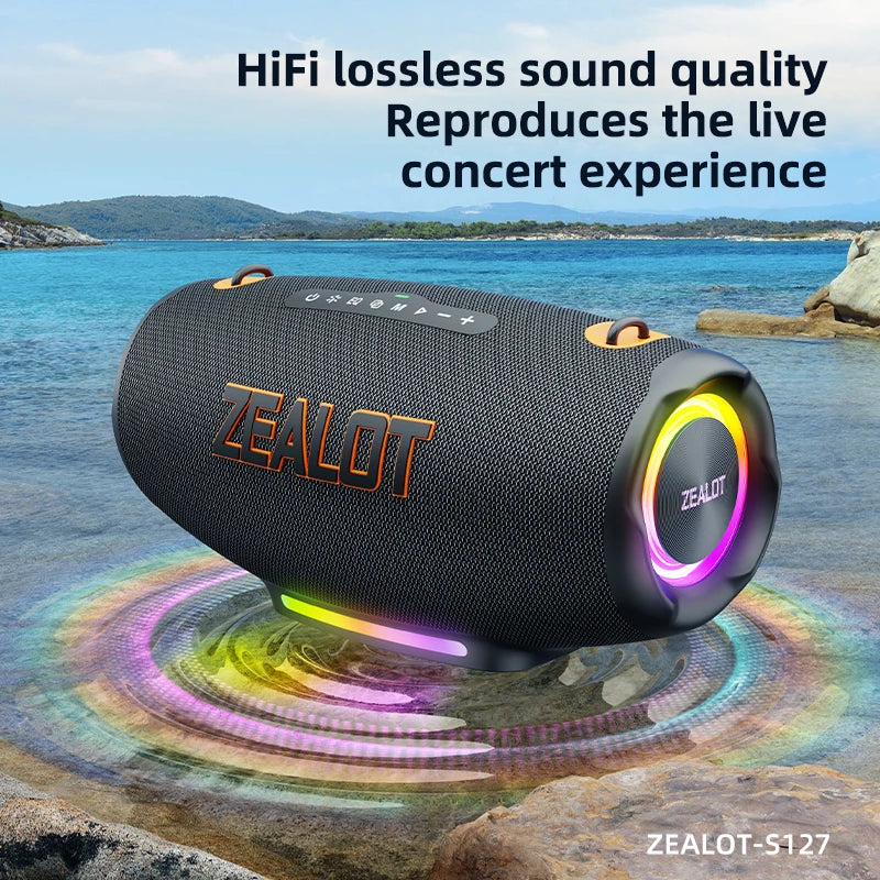 Bocina ZEALOT S127100W Powerful subwoofer Portable
