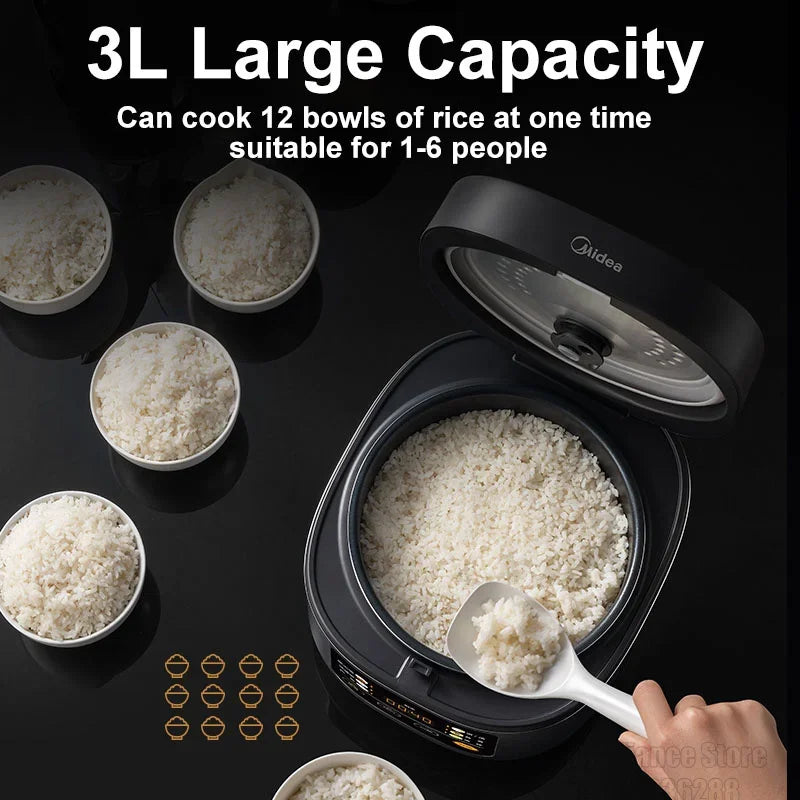 Midea Olla Arrocera 3L con Pantalla a Color