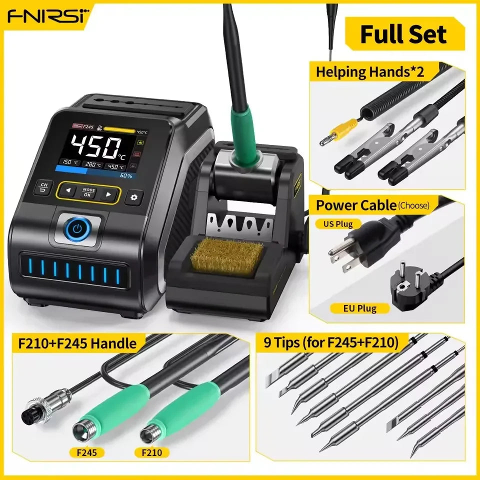 Estacion de Soldadura para Circuitos FNIRSI