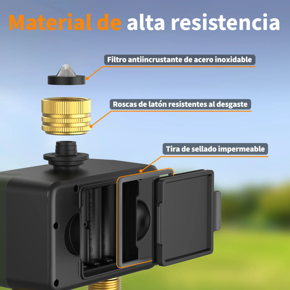 Sistema de Riego Diivoo WiFi de 2 Zonas