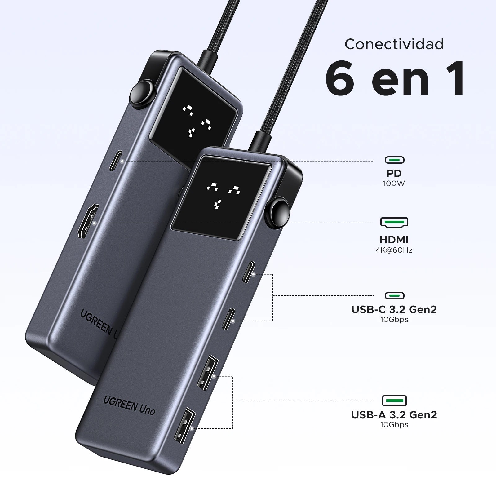 Docking Stations UGREEN Uno USB C HUB