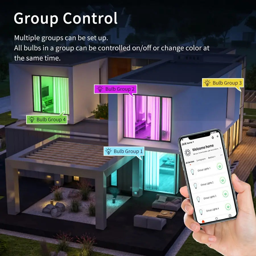 Cozylife WiFi Smart Bulb E27 Led Lights Bulbs RGB
