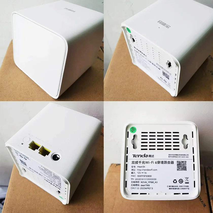 Sistema Tenda AX1500 WiFi 6 Mesh EM3