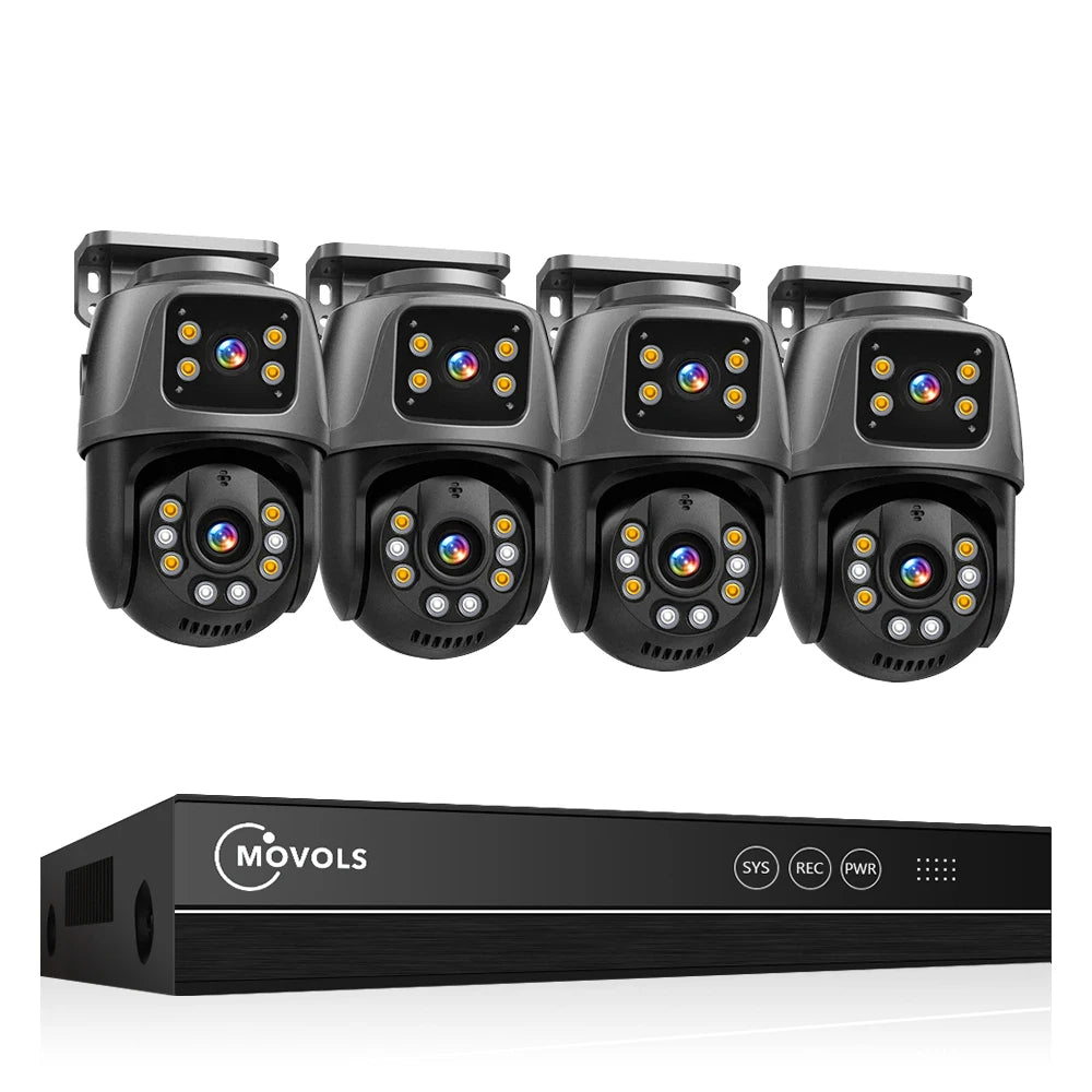 Sistema de Videovigilancia Movols XMEYE POE
