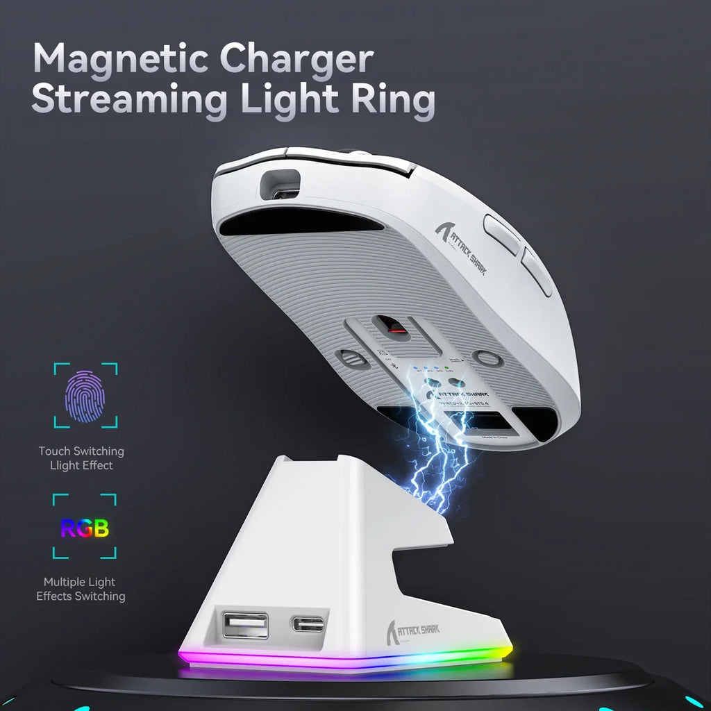 Attack Shark X6 Tri-Mode Wireless Mouse