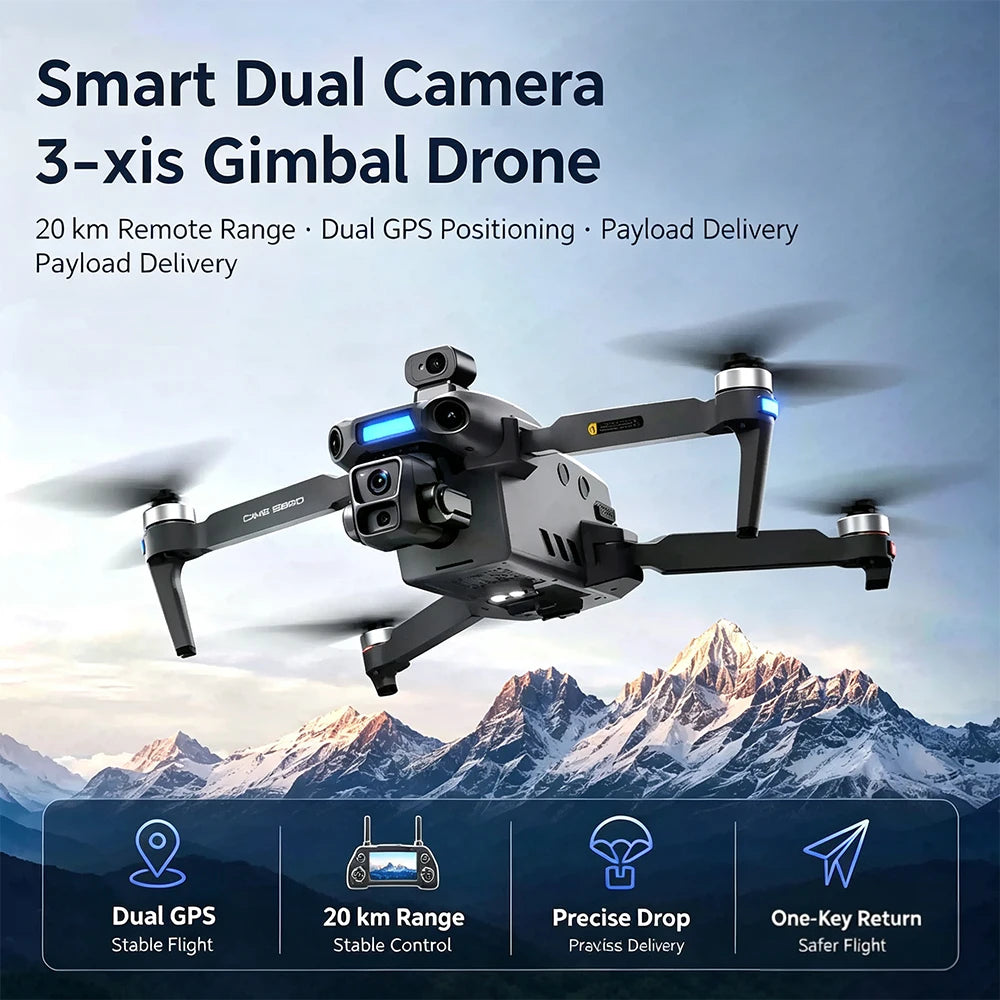 Drone Profesional S880 con Cámara Ultra 4K