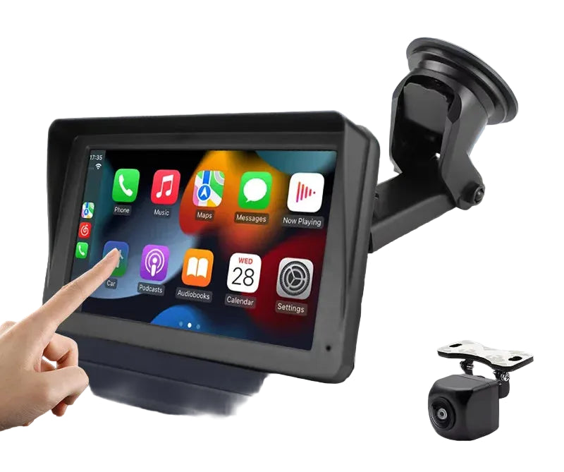 Pantalla Carplay & Android Auto GreenYi 7" Touch Screen