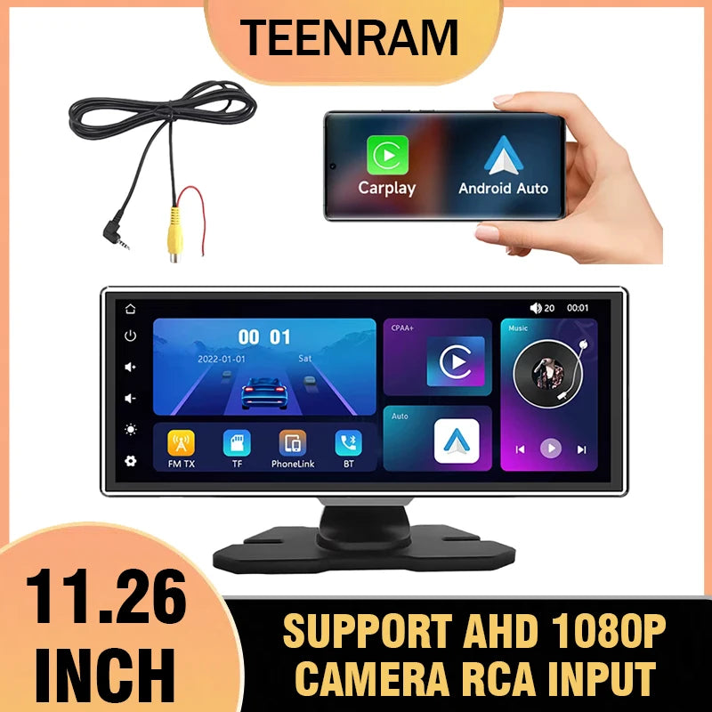 Pantalla Carplay & Android Auto 
11.26” Touch Screen