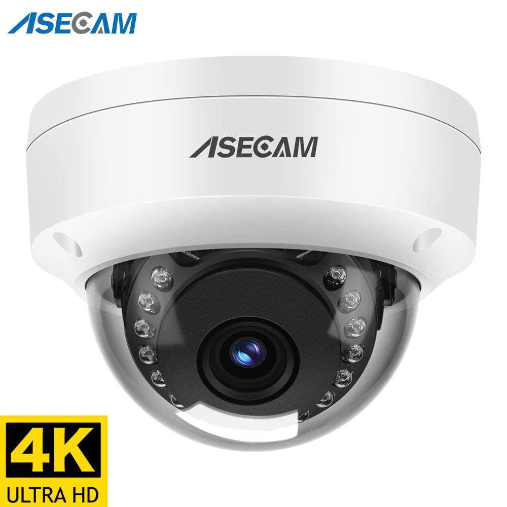 8MP 4K POE IP Camera IK10 Explosion-proof Outdoor