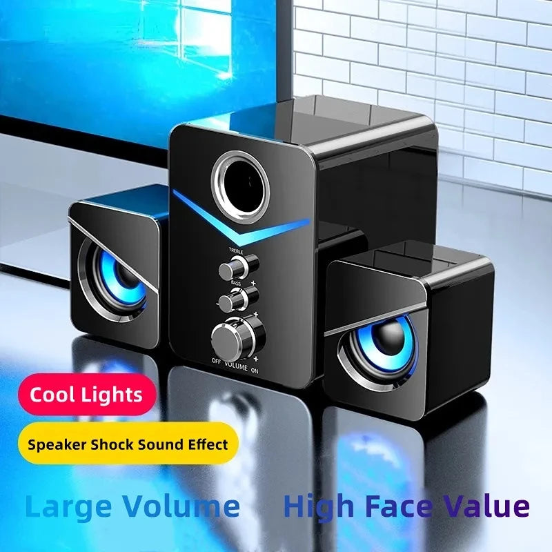 Bocinas Bluetooth Speaker Home Theater Sound Bass System