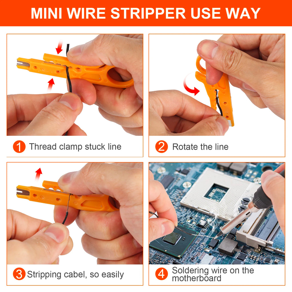80W Electric Soldering Iron with LCD Display Kit