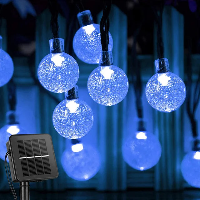 Luces de cadena solares para exteriores Led