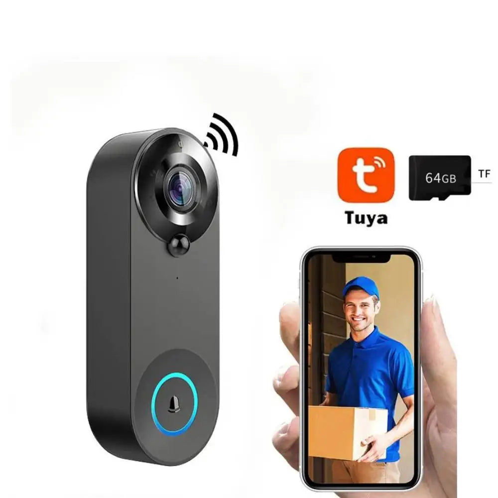 Tuya 1080P Wireless WIFI Doorbell Video Intercom Door