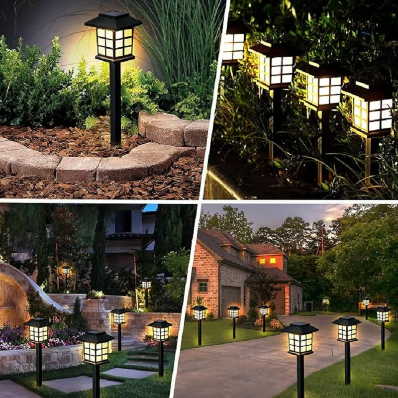 Luces solares de césped LED para sendero IP65