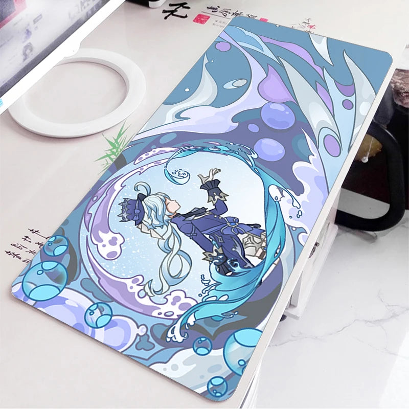 Anime Game Furina Neuvillette Mavuika Mouse Pad