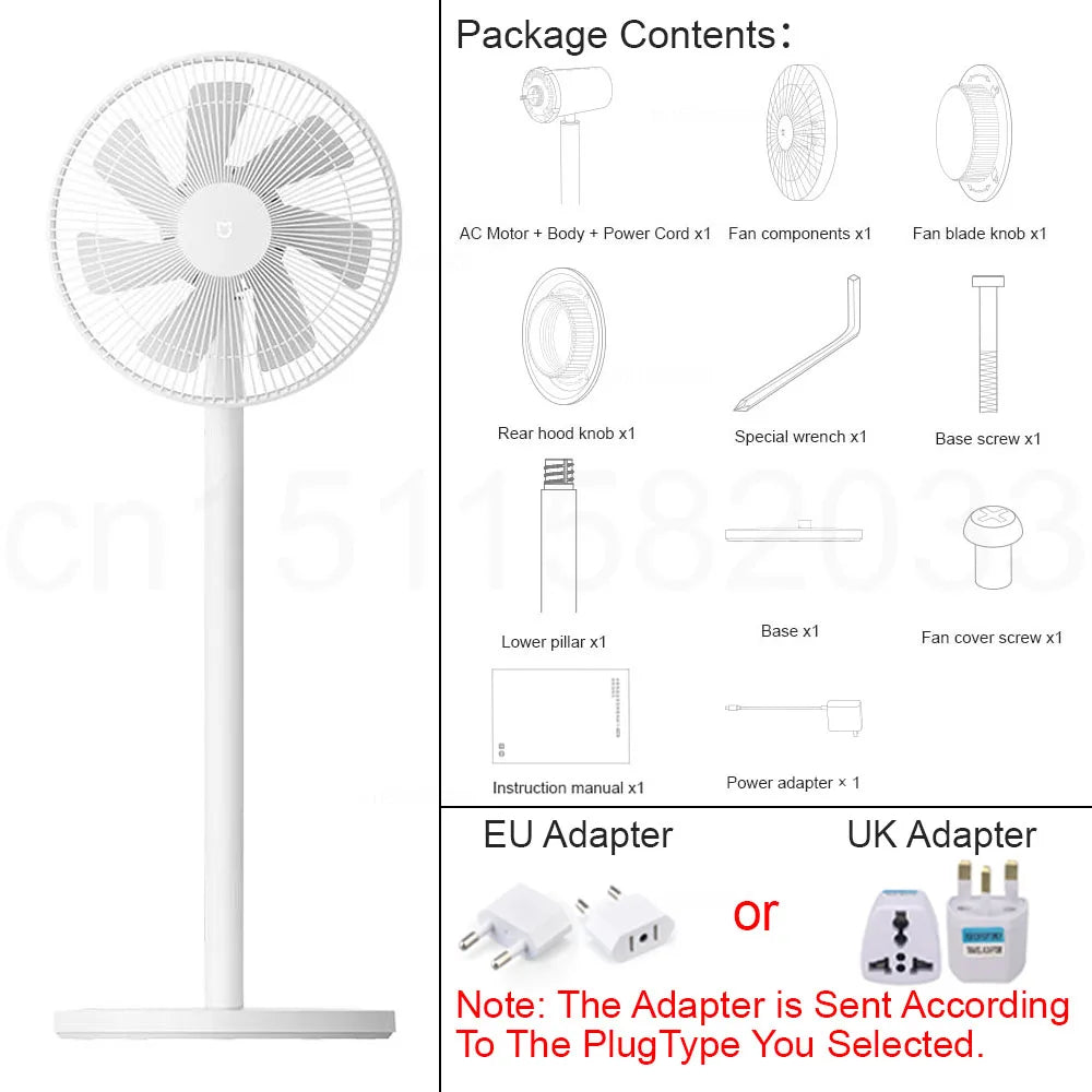 Ventilador de Piso Inteligente MIJIA DC