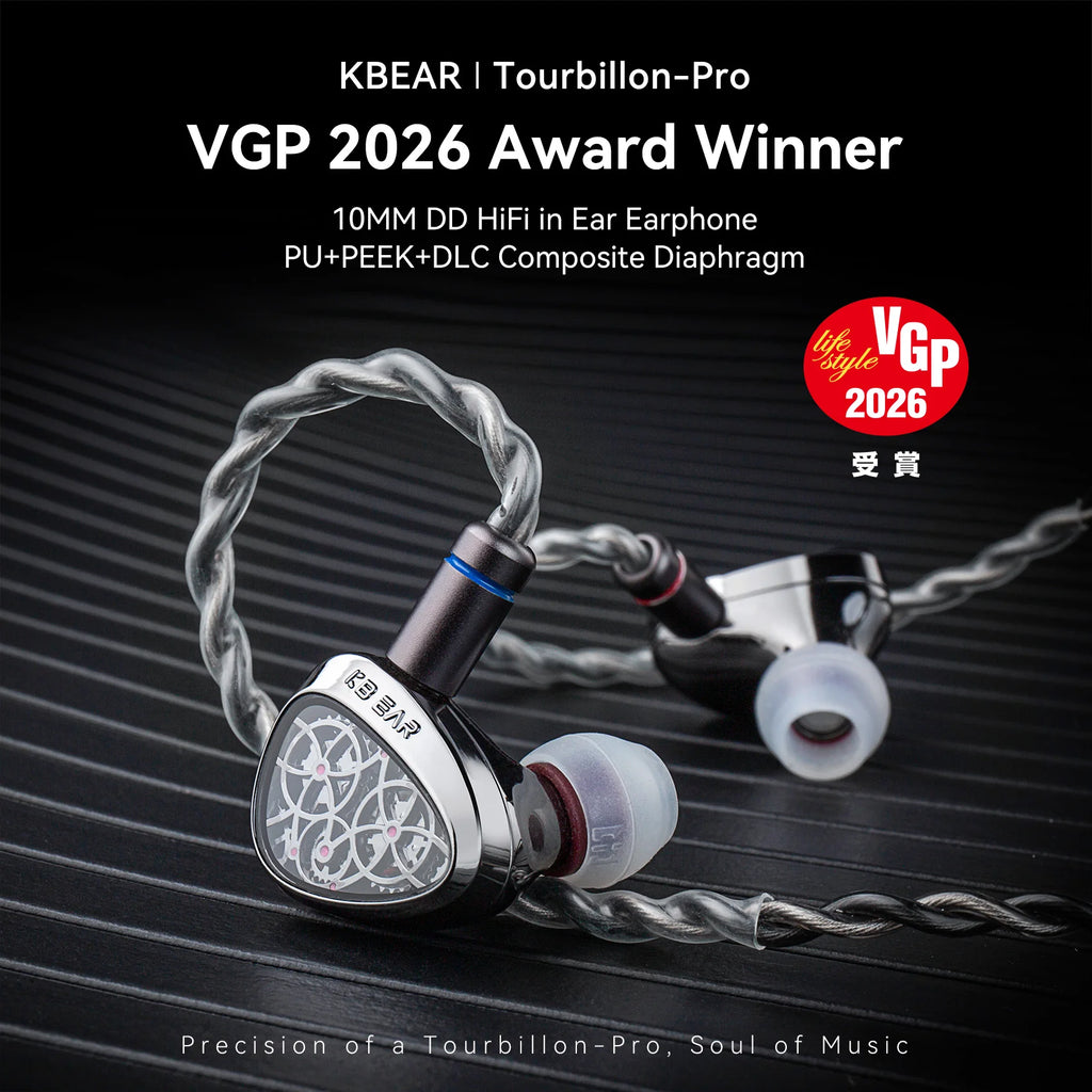 Audífonos KBEAR Tourbillon-Pro TB-PRO