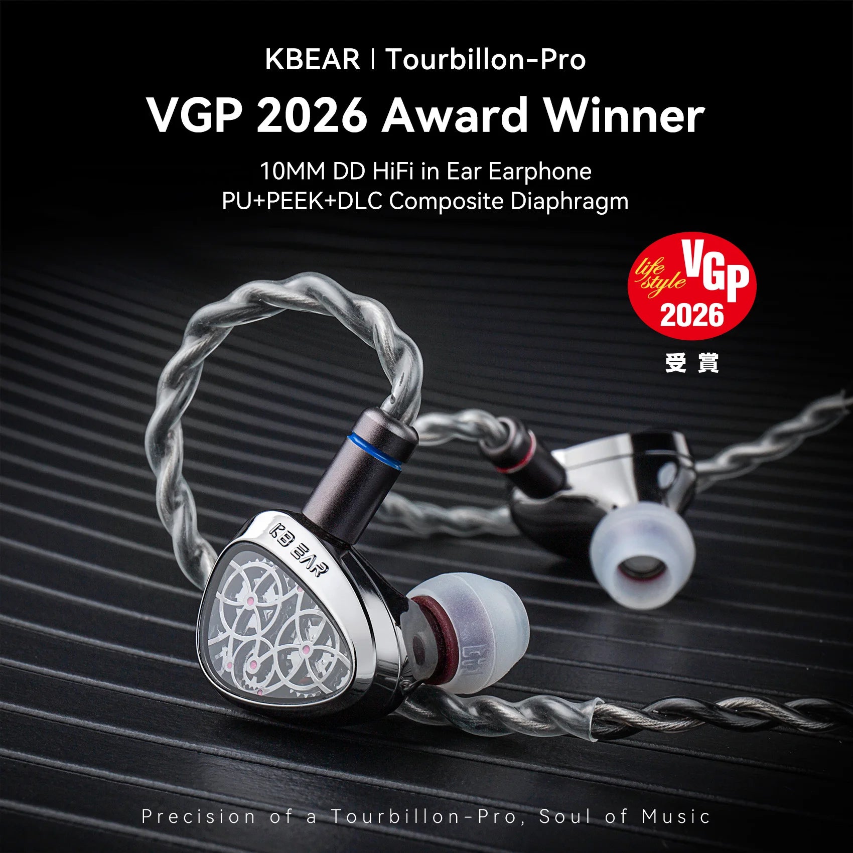 Audífonos KBEAR Tourbillon-Pro TB-PRO