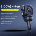 Baseus 100W Car Charger PD QC Fast Charging Dual