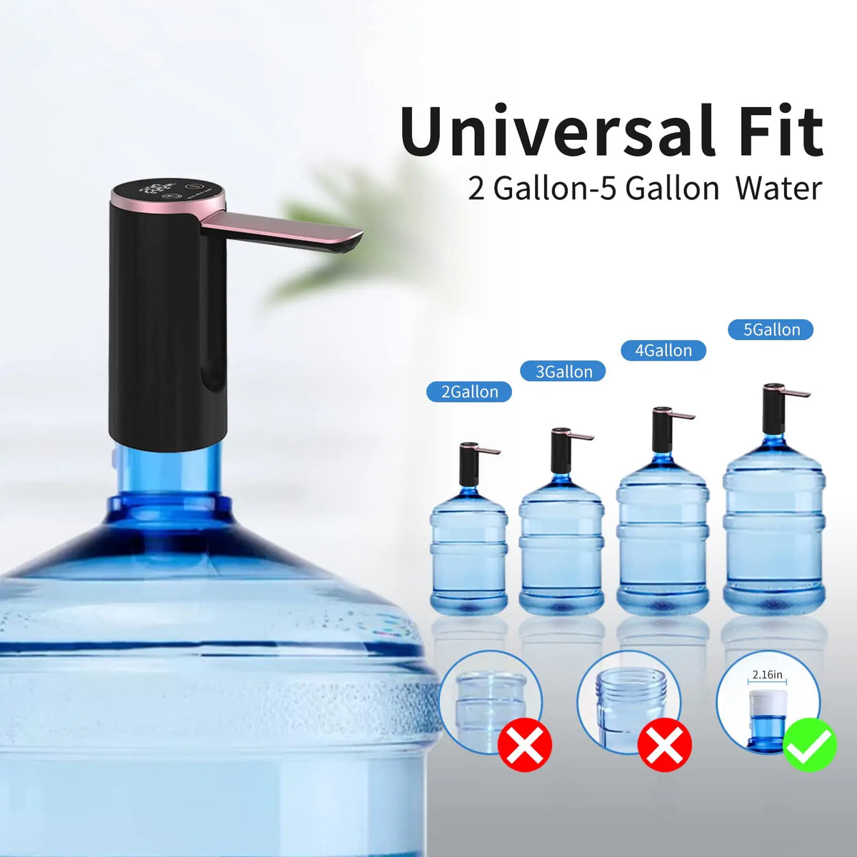 Dispensador de Agua Digital para Garrafas