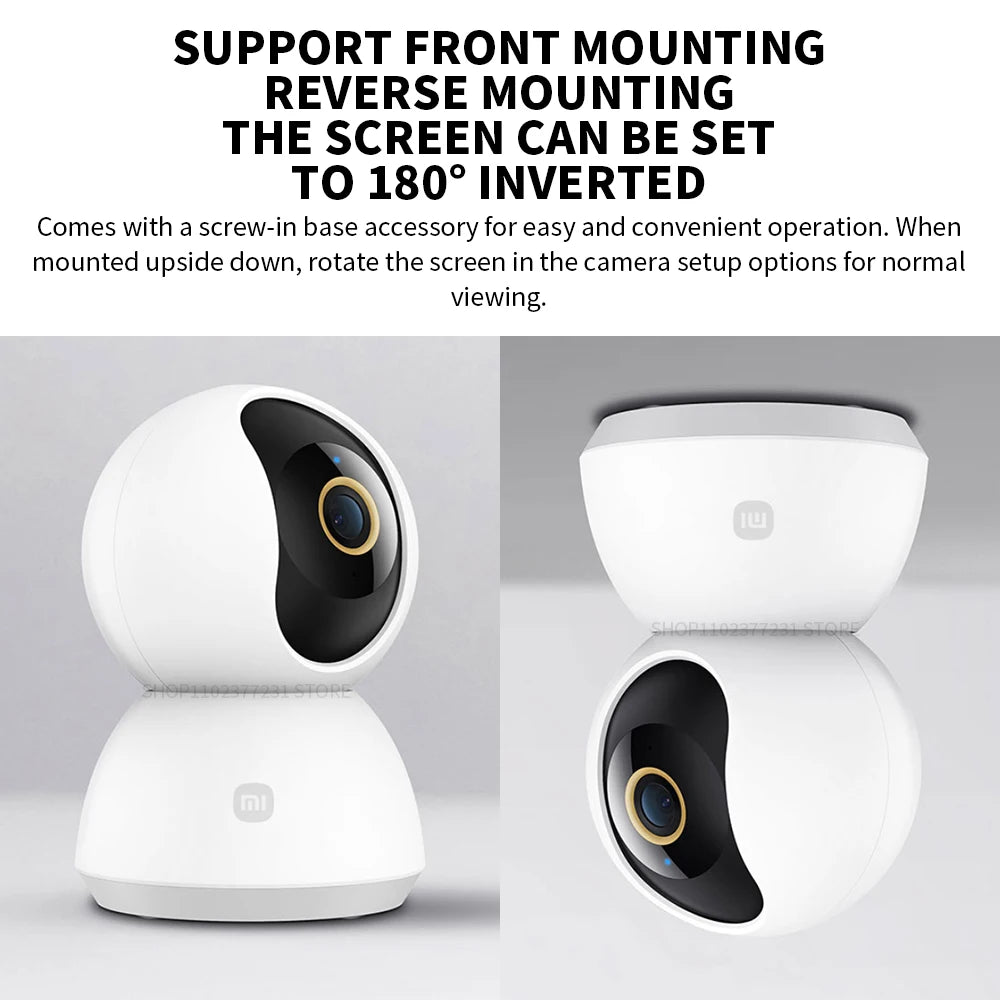 Xiaomi Smart Camera 2K 1296P HD 360 Angle Indoor