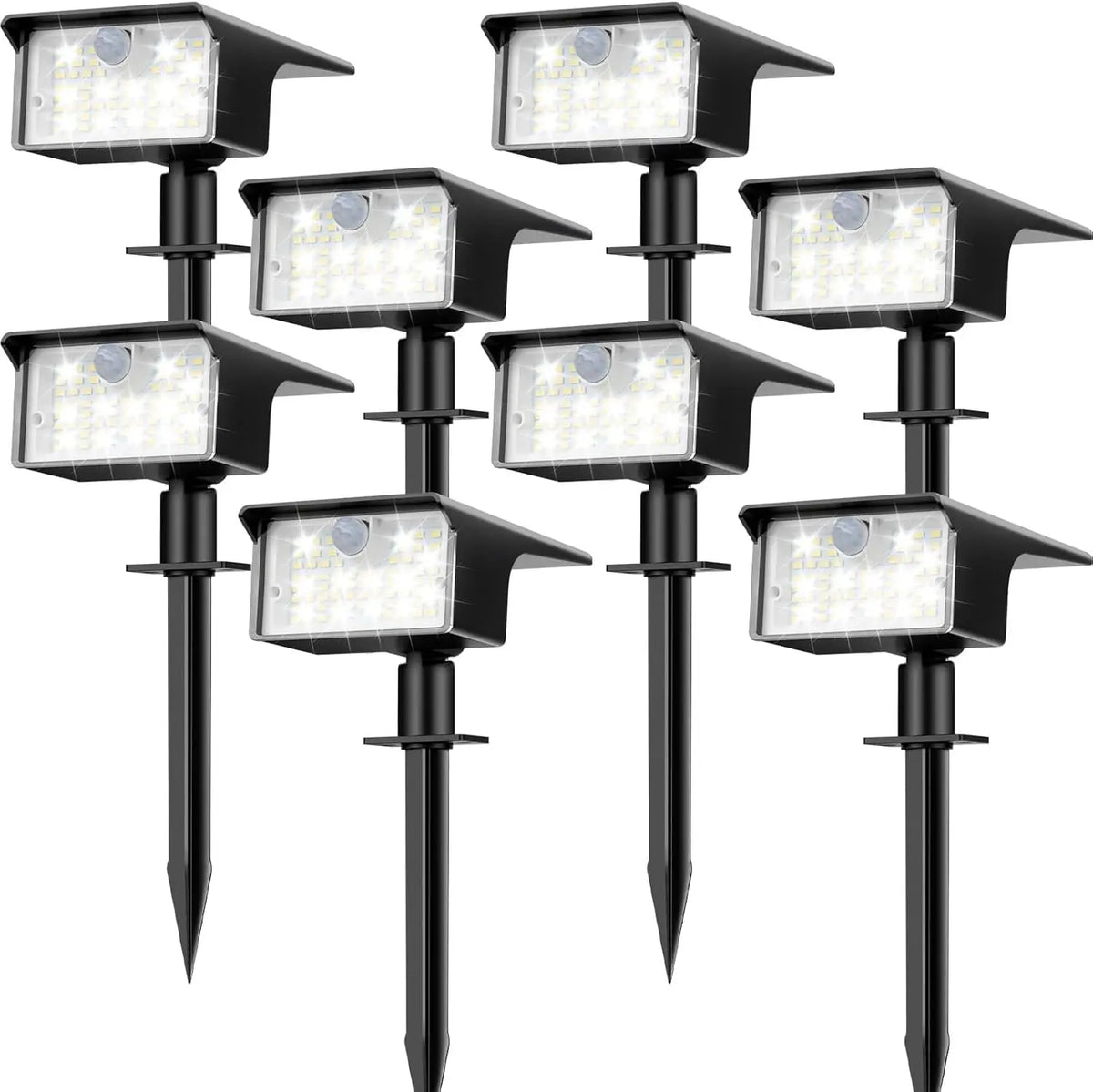Luz de pasto LED solar impermeables