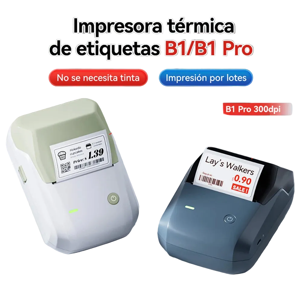Impresora térmica Niimbot B1/B1 PRO-BLUETOOTH