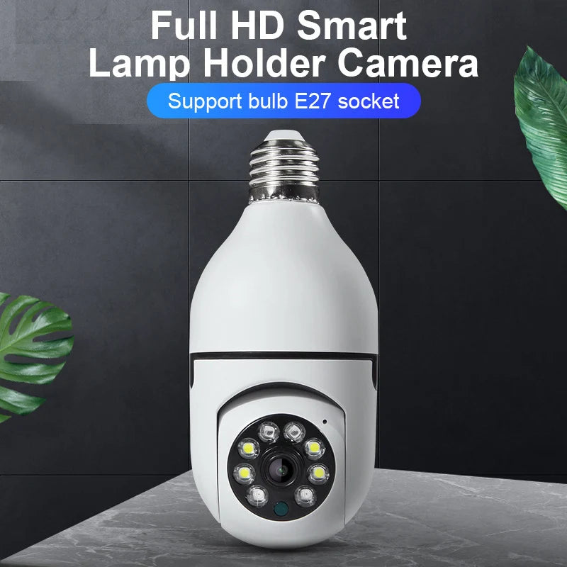1080P HD E27 Bulb Surveillance Camera