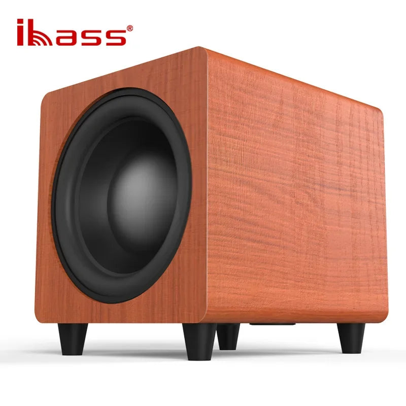 Ibass M10D Home 10 Inch Active Subwoofer 300W High Power