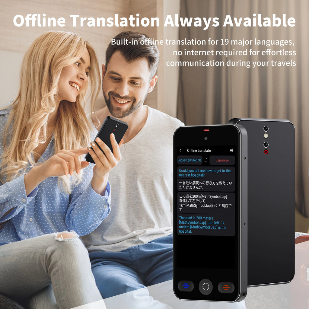 Dispositivo traductor de idiomas con 152 idiomas