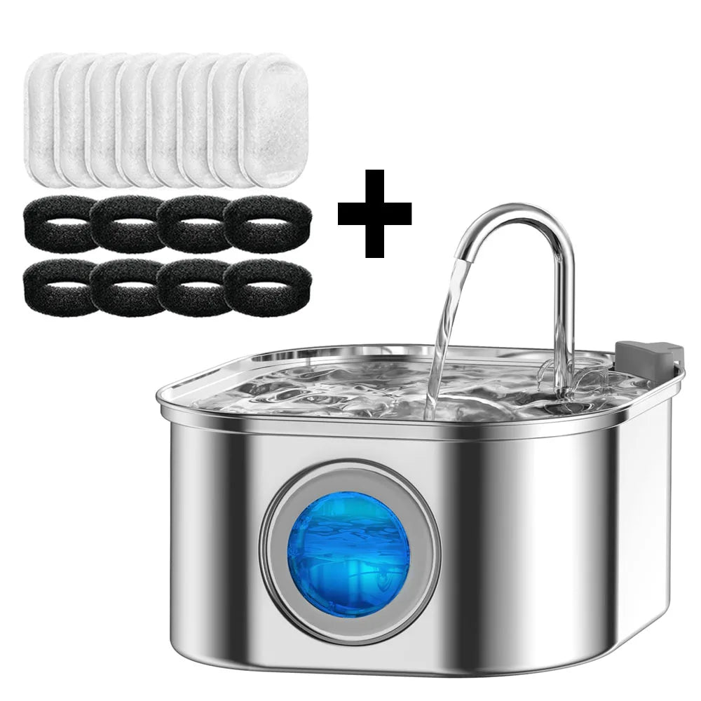 Dispensador de agua para gatos 3.2L/108oz