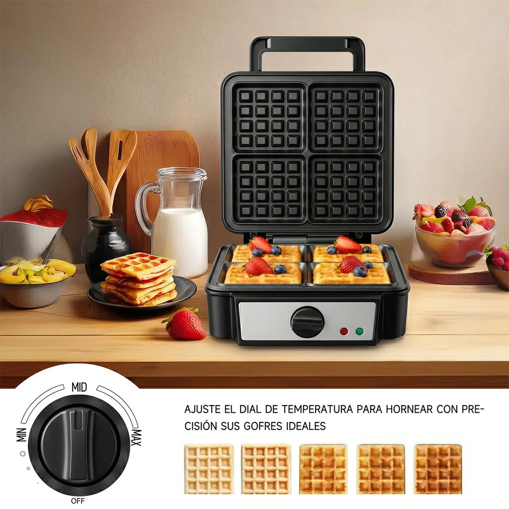 Mini Wafflera Eléctrica
