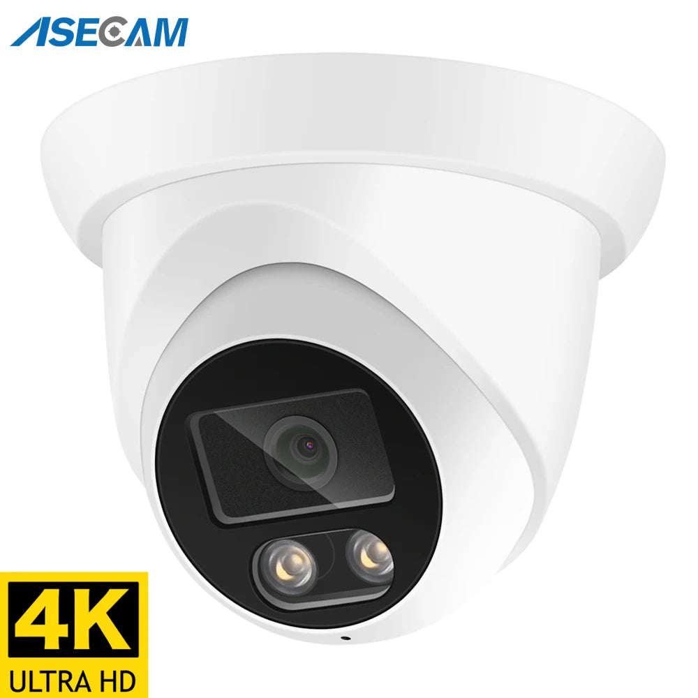 New 4K 8MP IP Camera Audio Outdoor POE H.265 Onvif