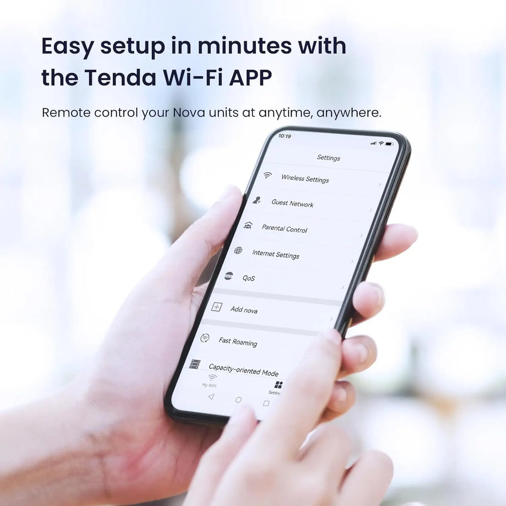 Sistema Tenda Nova MW6 Mesh WiFi AC1200
