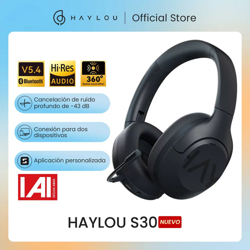 Audífonos HAYLOU S30 Wireless Bluetooth 5.4