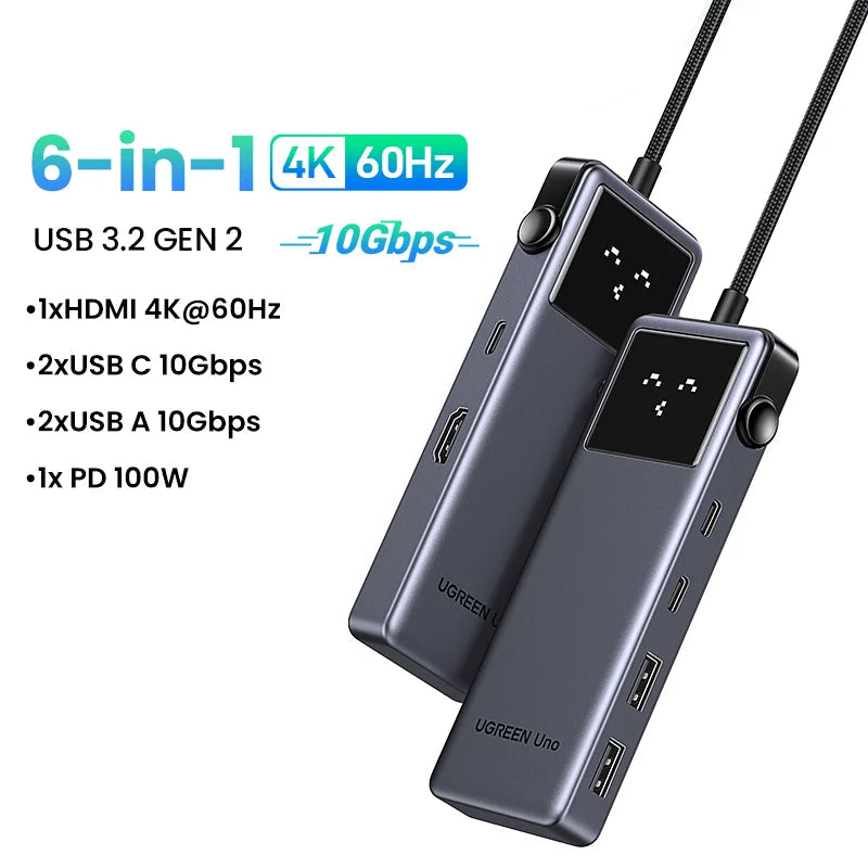 Docking Stations UGREEN Uno USB C HUB