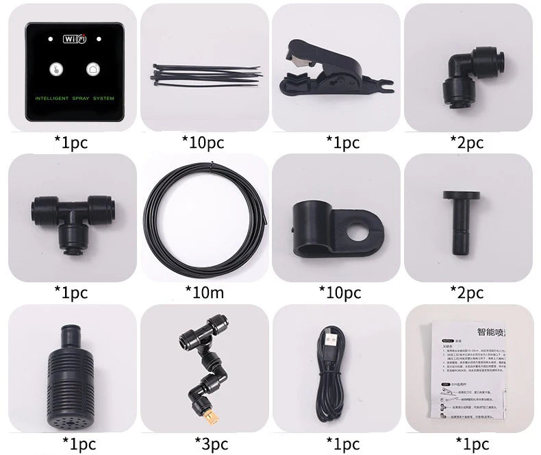 Sistema Automático de Niebla para Terrarios y Reptiles