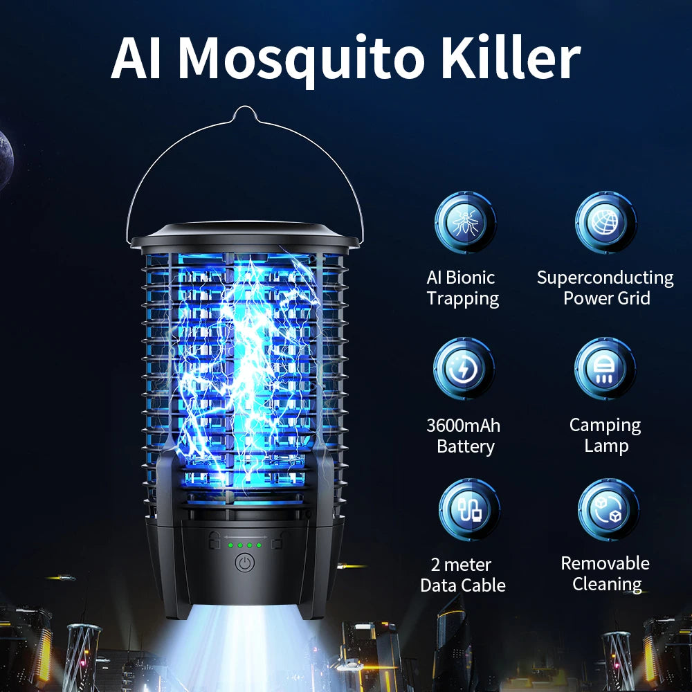 Mata mosquitos de exterior a prueba de agua