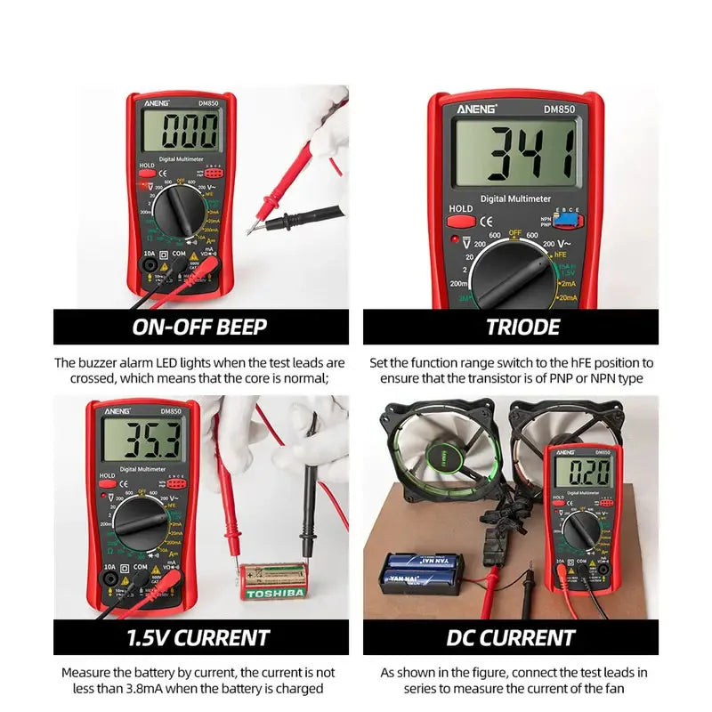 DM850 Professional Digital Multimeter 1999