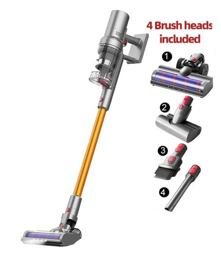 ABIR VC205 Cordless Handheld Vacuum Cleaner,27000PA,Touch Screen,Smart Dust Sensor,Auto Speed Control for Home Bed Carpet Clean
