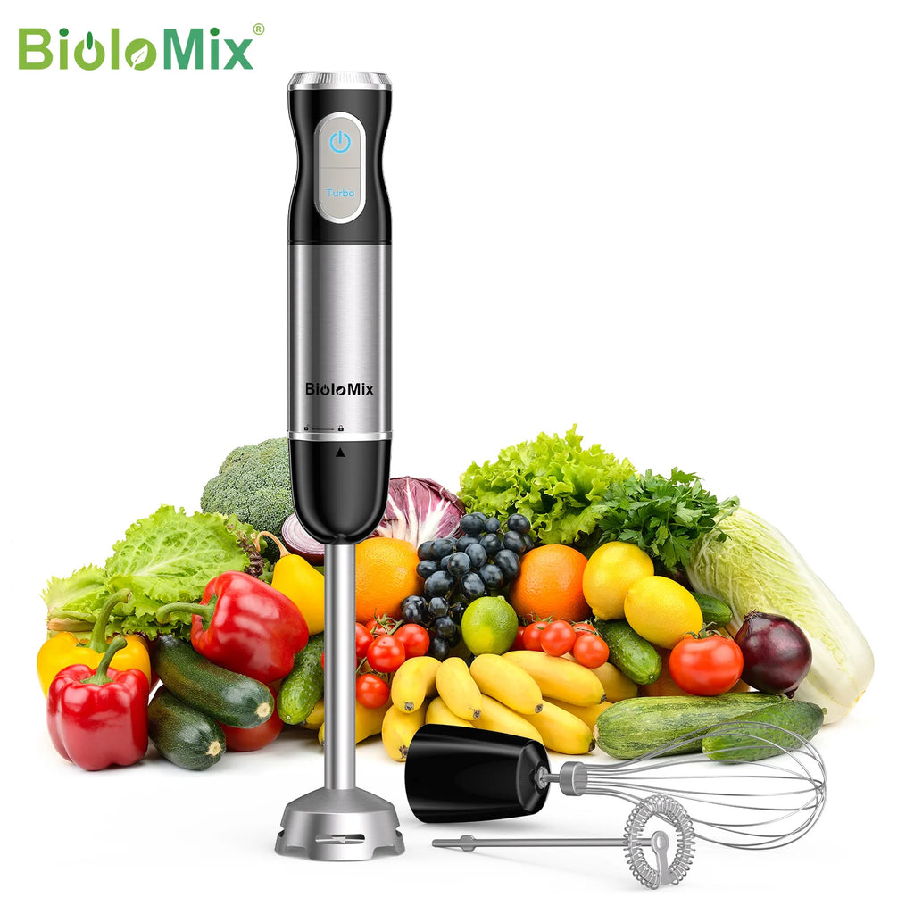 Batidora de Acero 3 en 1 BioloMix