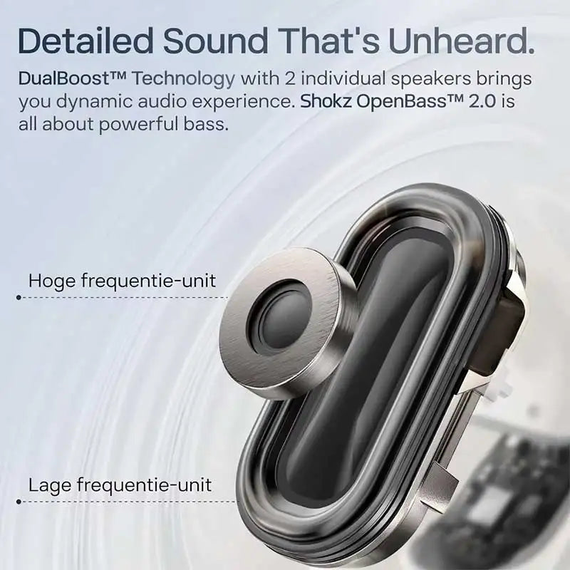 Audífonos SHOKZ OpenFit 2+ Open-Ear Headphones T921 Dolby Audio