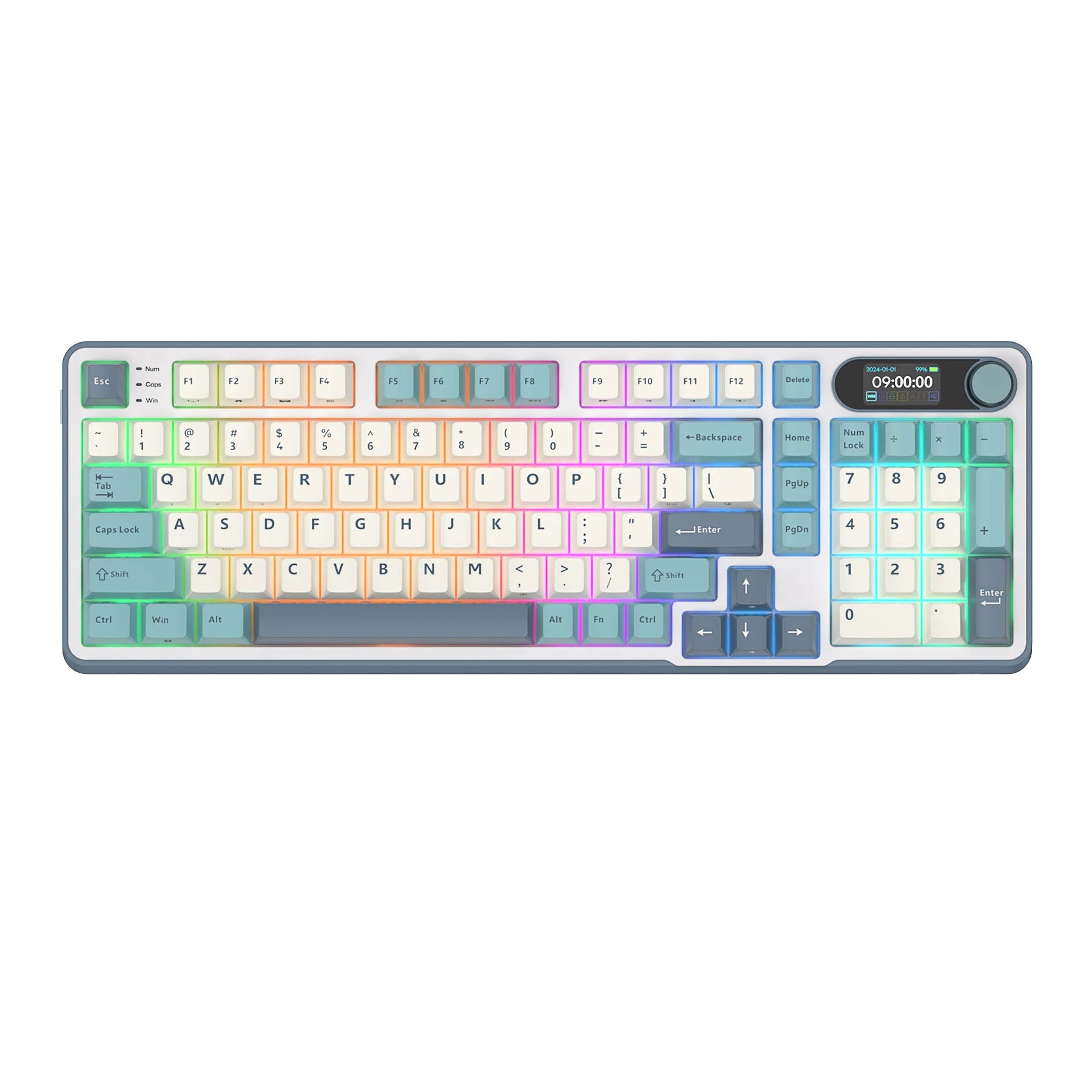 RK S98 ROYAL KLUDGE Top Mount Teclado Mecanico