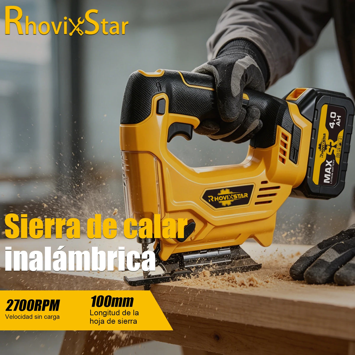 Sierra de Calar Inalámbrica 800W