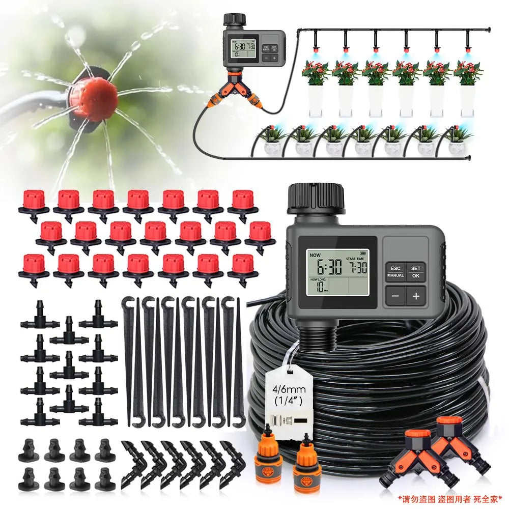 Sistema de Riego de Jardin LCD Set