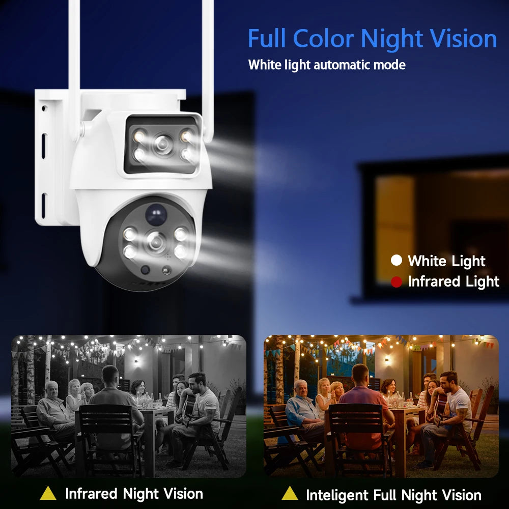 Xiaovv 8MP 4K Wireless Solar Camera 4G Sim